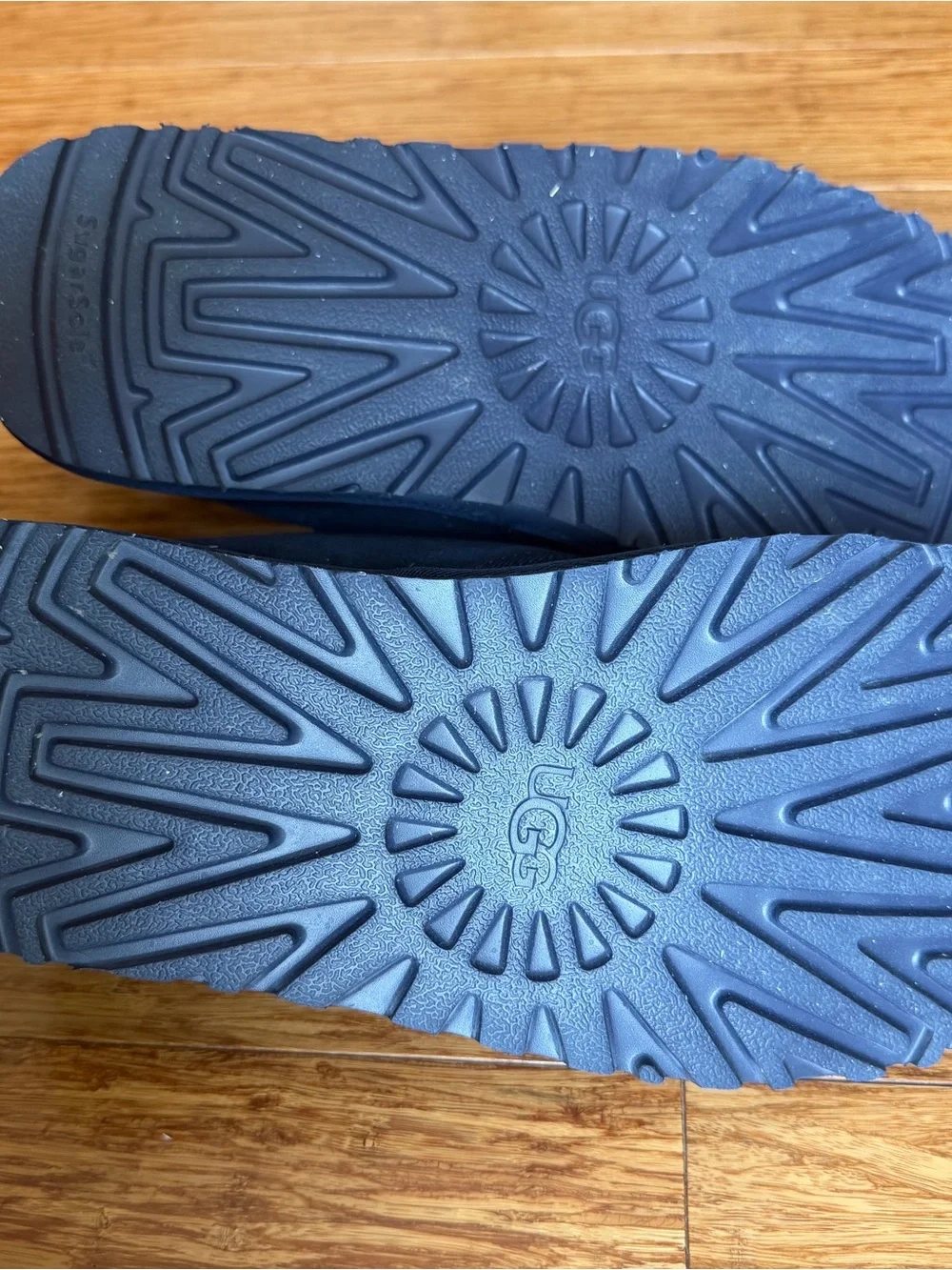 UGG Royal Blue Suede Lace-Up Chukka Boots - Size 11 - New!